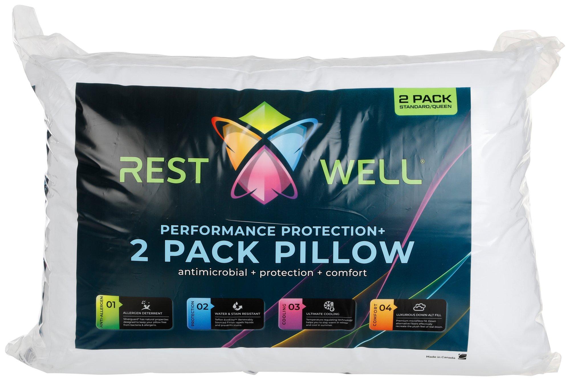 2 Pk Standard/Queen Bed Pillows