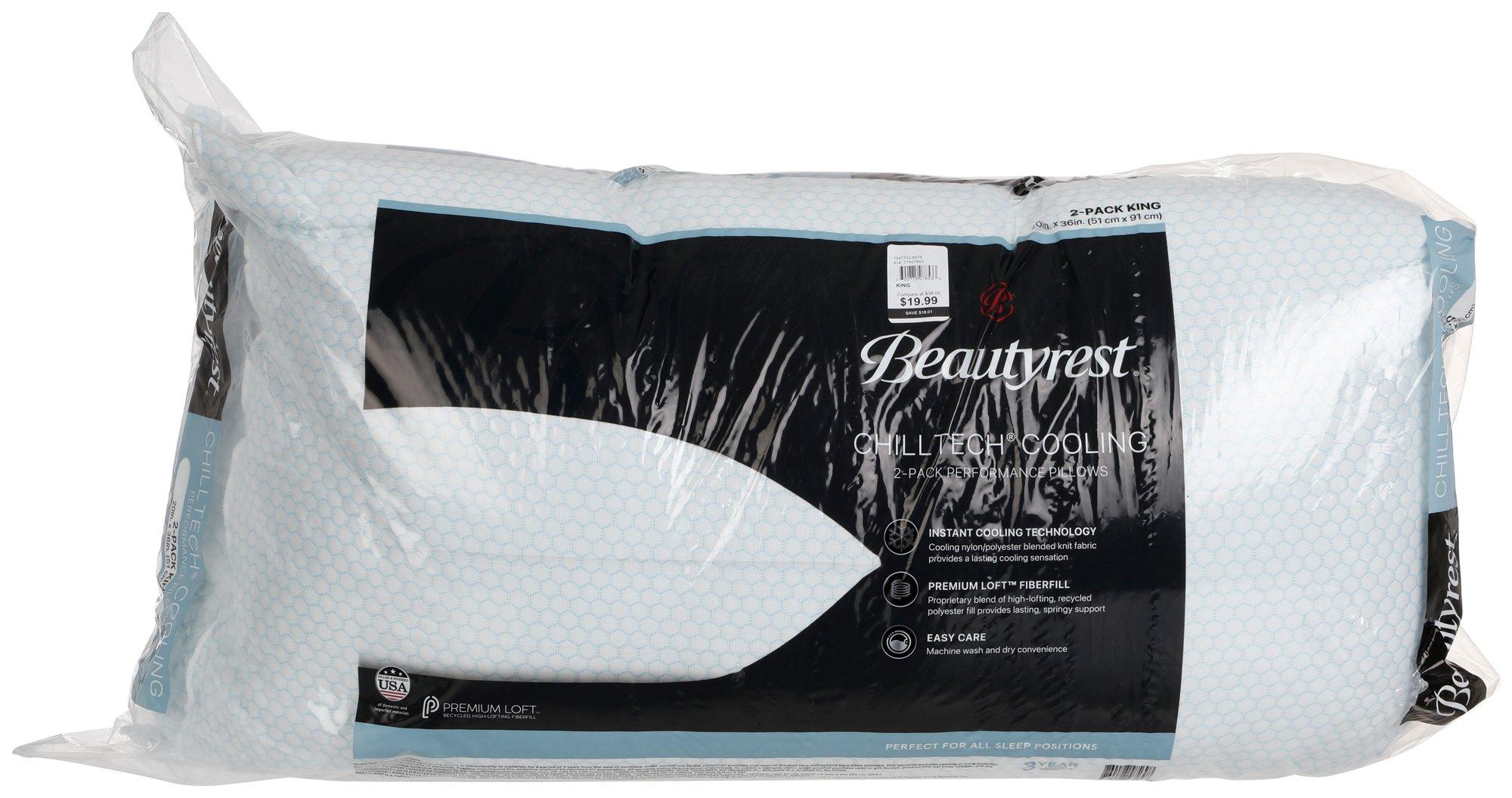 Beautyrest platinum pillow on sale chill tech