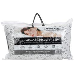 16x28 Charcoal Infused Memory Foam Pillow
