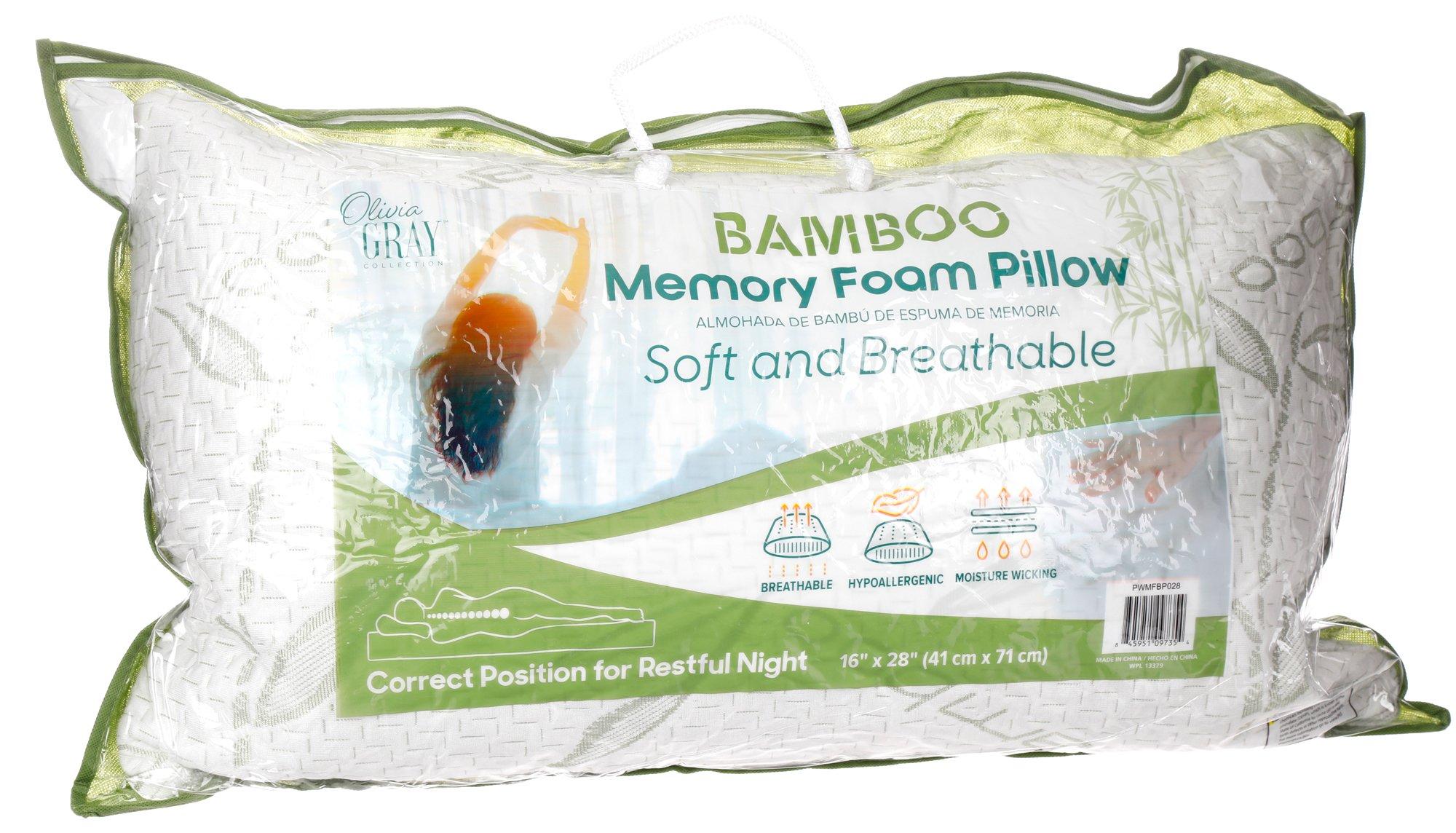 Miracle Bamboo Cushion, Gray