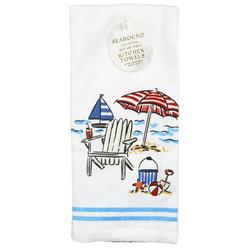 2 Pk Americana Beach Chair Kitchen Towels