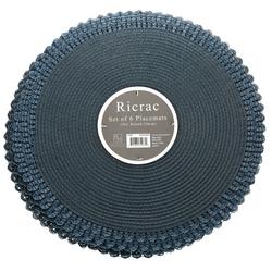 6 Pk Round Placemats
