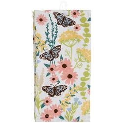 2 Pk Butterfly Garden Kitchen Towels