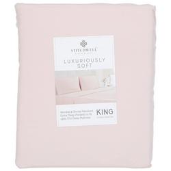 4 Pc King Size Sheet Set - Pink