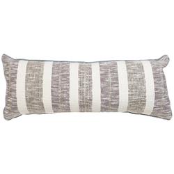 14x35 Texture Stripe Print Decorative Throw Pillow