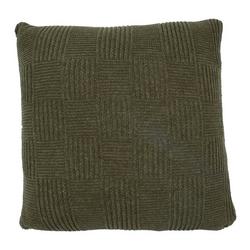 20x20 Textured St. Patrick's Day  Knit Decorative Throw Pillow