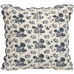 20in Floral Print Decorative Throw Pillow
