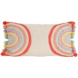 14x24 Rainbow Decorative Throw Pillow