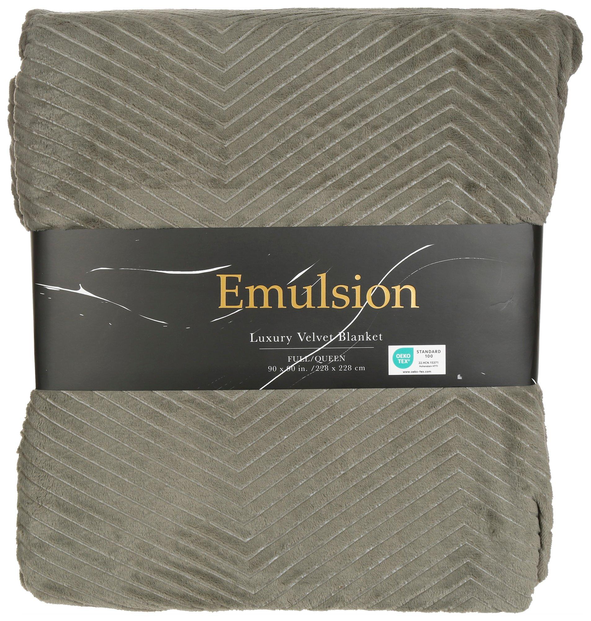 Maison & jardin luxury velvet online blanket