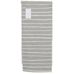 50x60 Solid Striped Throw Blanket - Grey