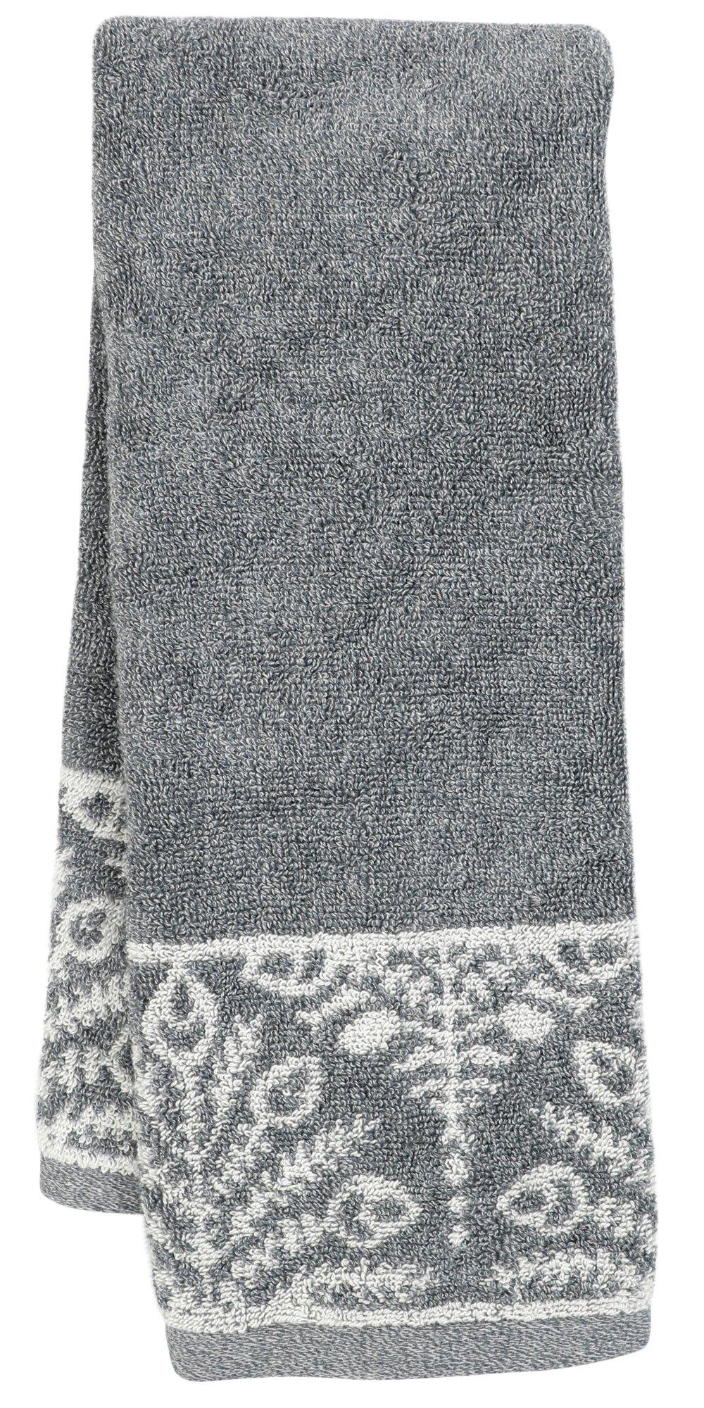 16x30 Floral Cotton Hand Towel