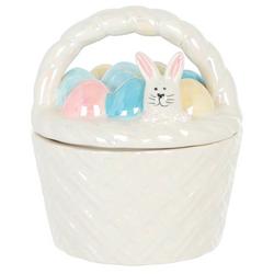 Ceramic Easter Bunny Basket