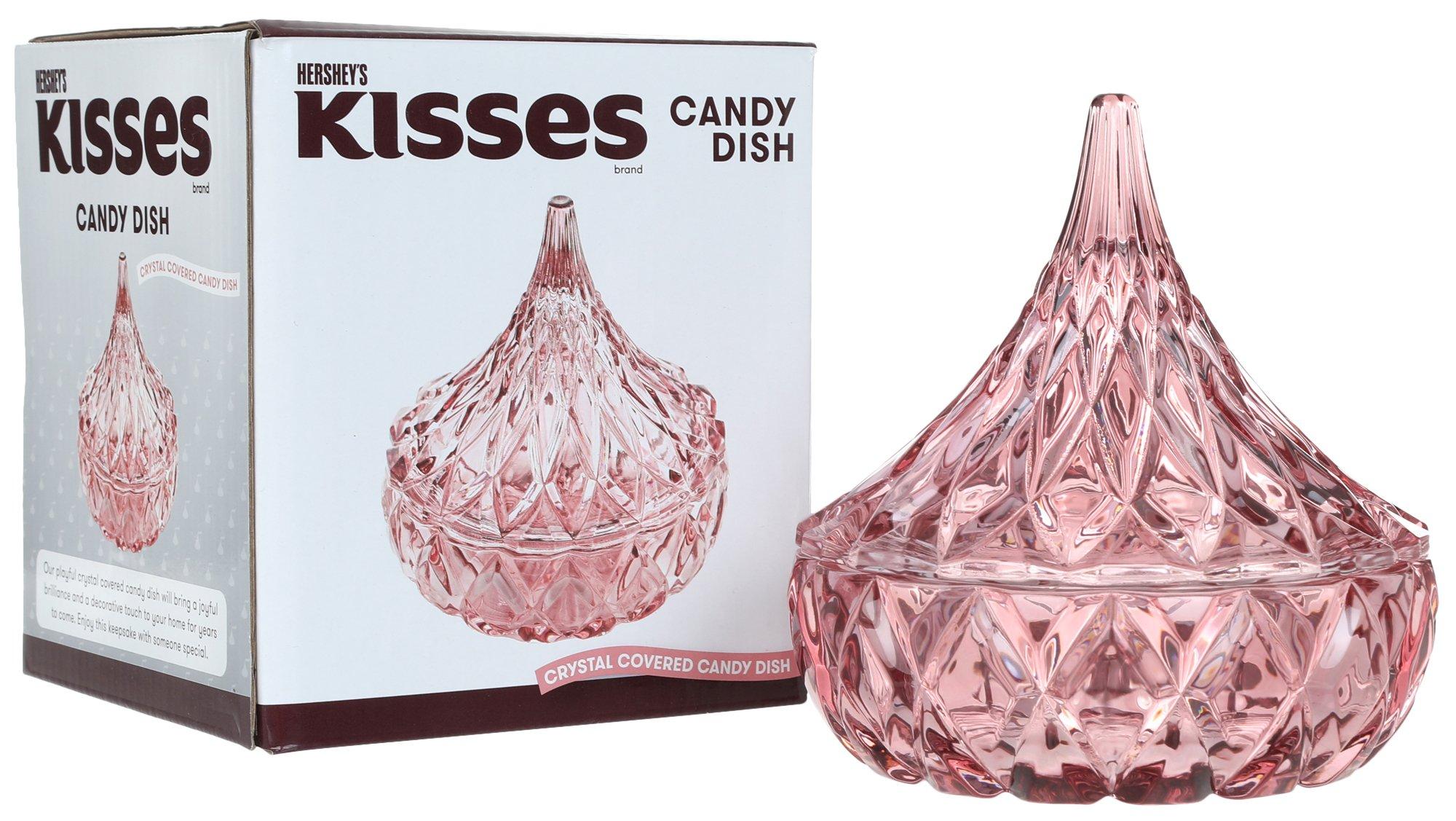 Hershey Kiss Crystal Covered Candy Dish
