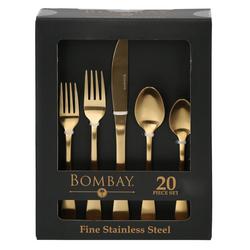 20 Pc Fine Stainless Steel Santorini Silverware Set