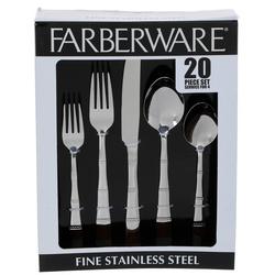 20 Pc Fine Stainless Steel Flatware