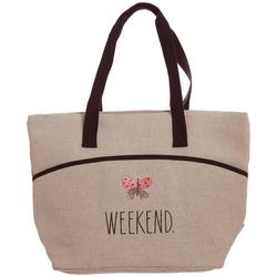 Butterfly Weekend Insulated Tote