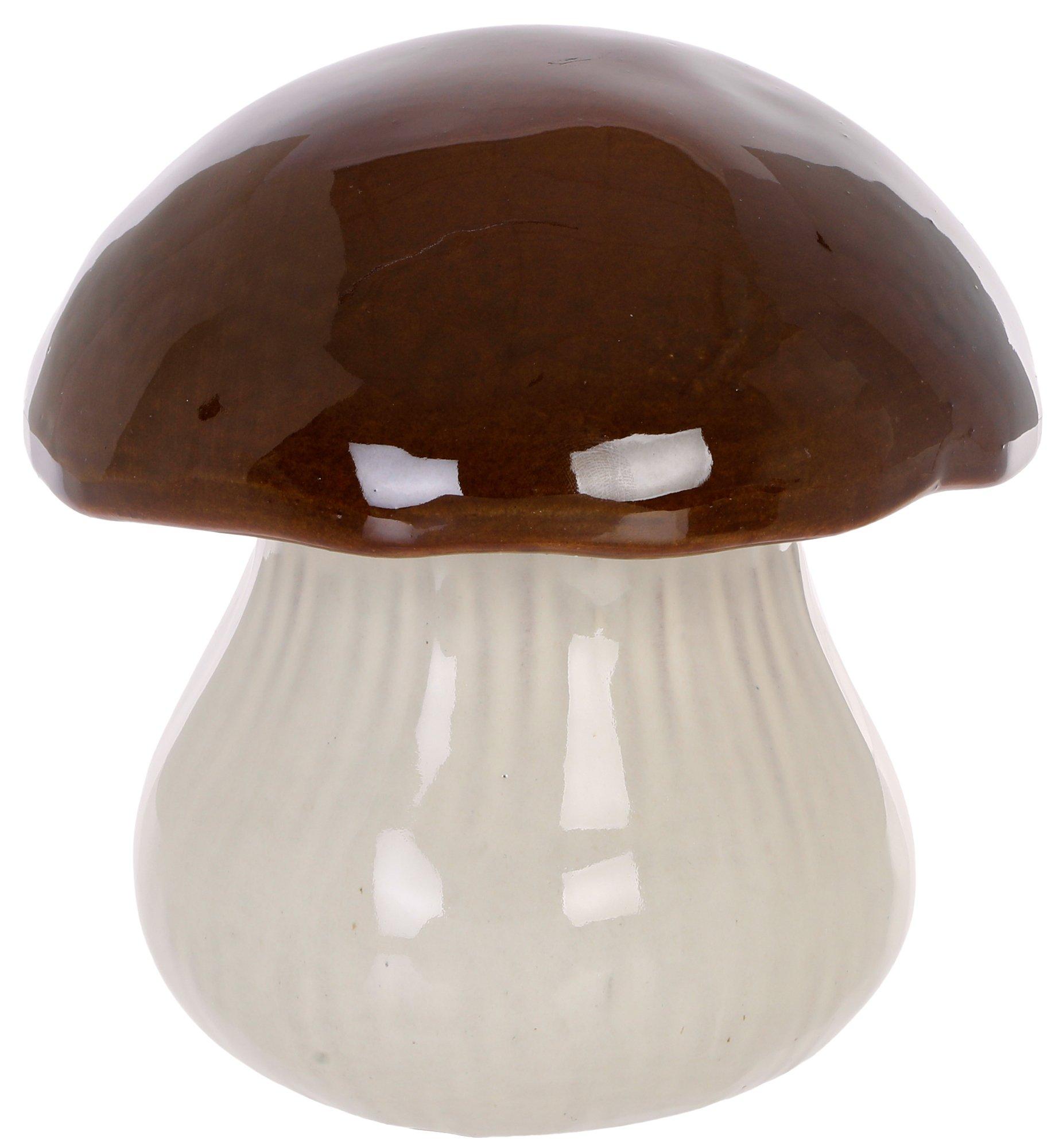 7 in. Ceramic Mushroom Jar