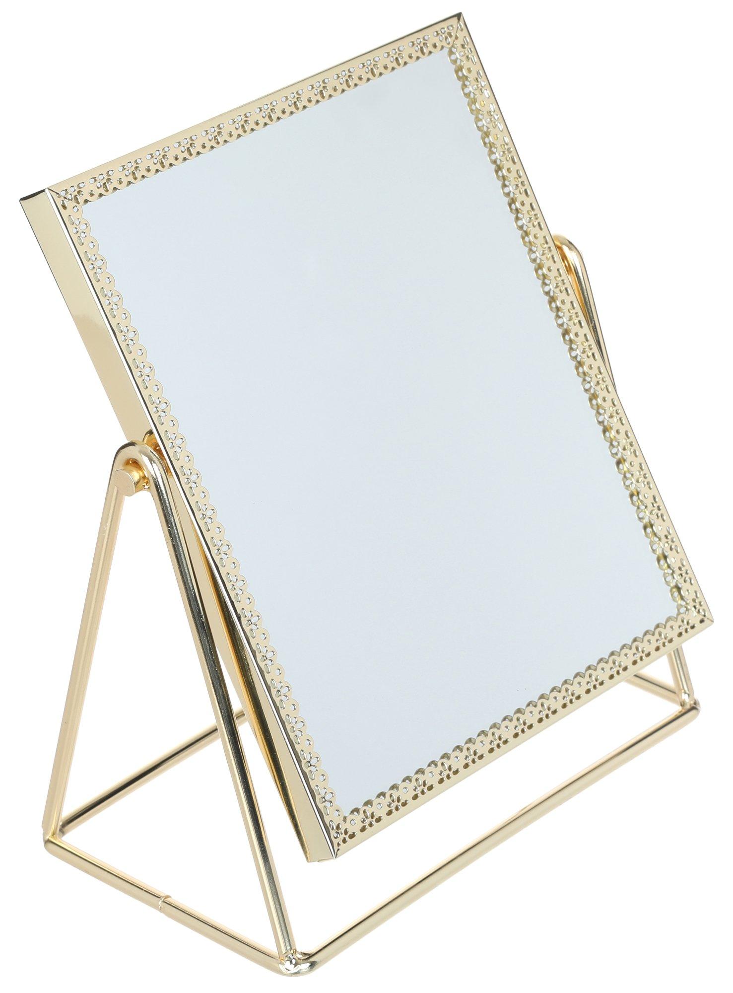7x6 Metal Lace Swing Mirror Frame
