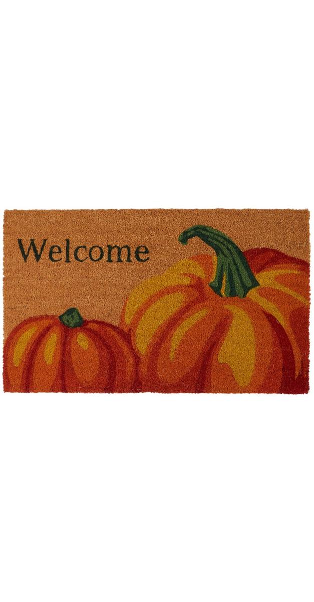 22x36 Pumpkin Welcome Door Mat - Orange | bealls