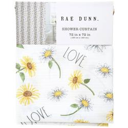 72x72 Daisy Love Shower Curtain
