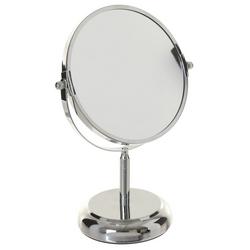 11 Round Vanity Mirror - Silver