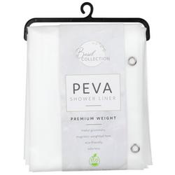 72 x 72 Premium Weight Eco-Friendly Peva Shower Liner