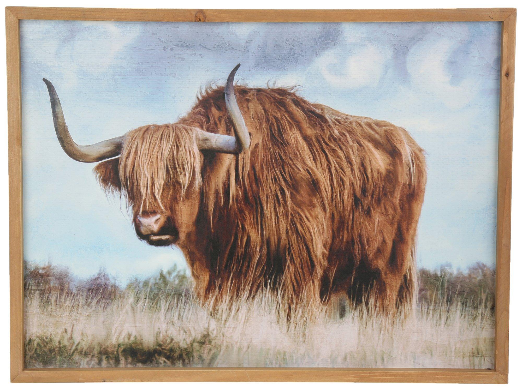 24x18 Wild Ox Wall Art