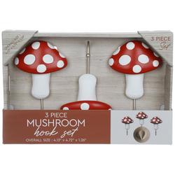 3 Pc Mushroom Hook Set