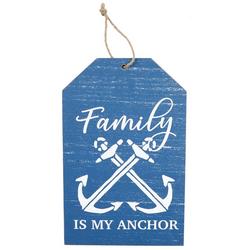 Family Is My Anchor Wall Decor