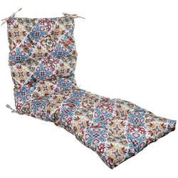 Floral Patio Lounger Patio Chair Cushion