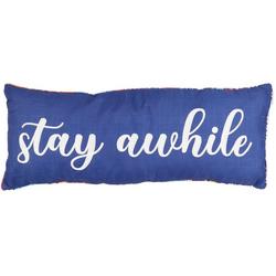 14x36 Stay Awhile Decorative Patio Pillow