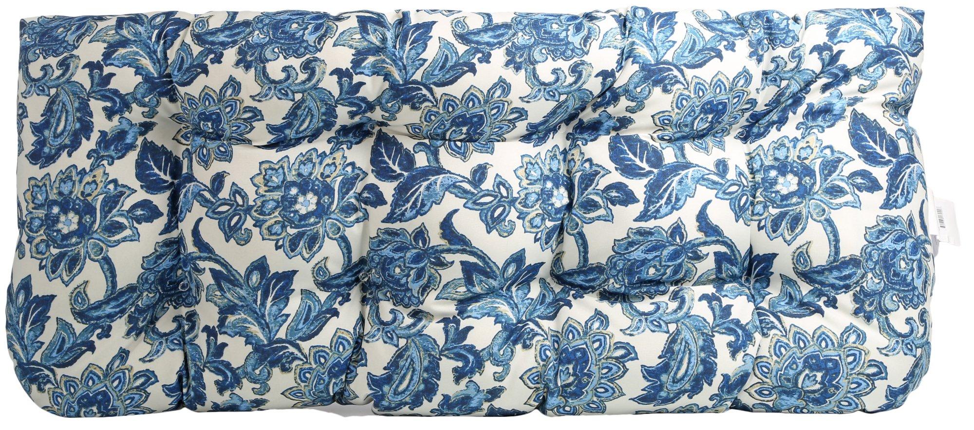 43x17 Floral Patio Cushion