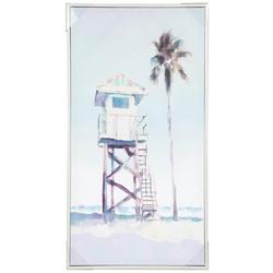 30x16 Coastal Beach Tower Wall Art