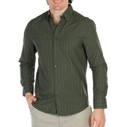 Men's Printed Button Down Shirt
