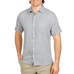 Men's Geo Print Button Down Shirt
