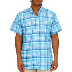 Men's Plaid Button Down Shirt