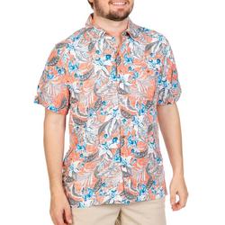 Men's Tropical Button Down Shirt