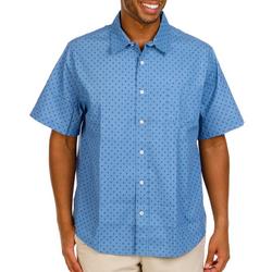 Men's Polka Dot Button Down Shirt