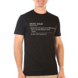 Men's Dog Dad Graphic Tee - Black