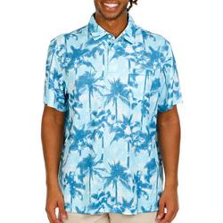 Men's Palm Tree Polo Shirt