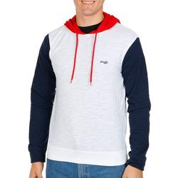 Men's Colorblock Jersey Knit Pullover Hoodie