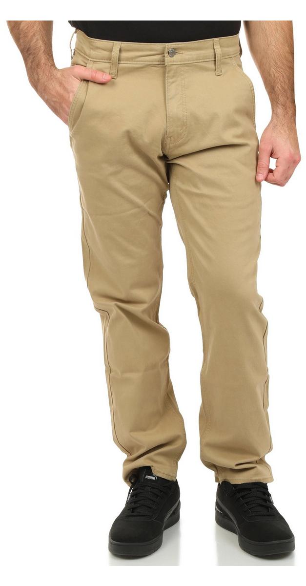Men's Solid 5 Pocket Twill Pants - Khaki | bealls