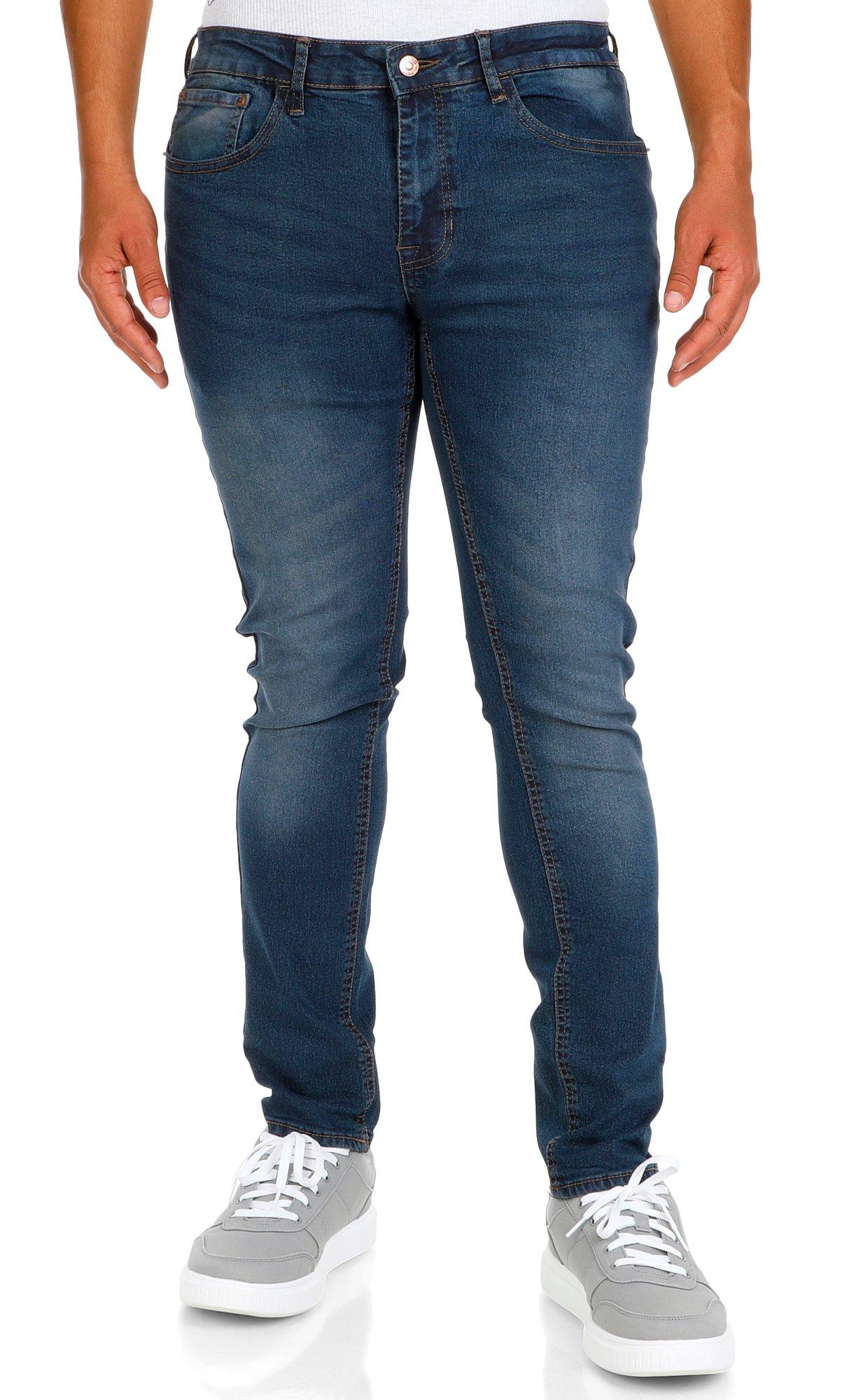Men's Dark Wash Skinny Fit Jeans