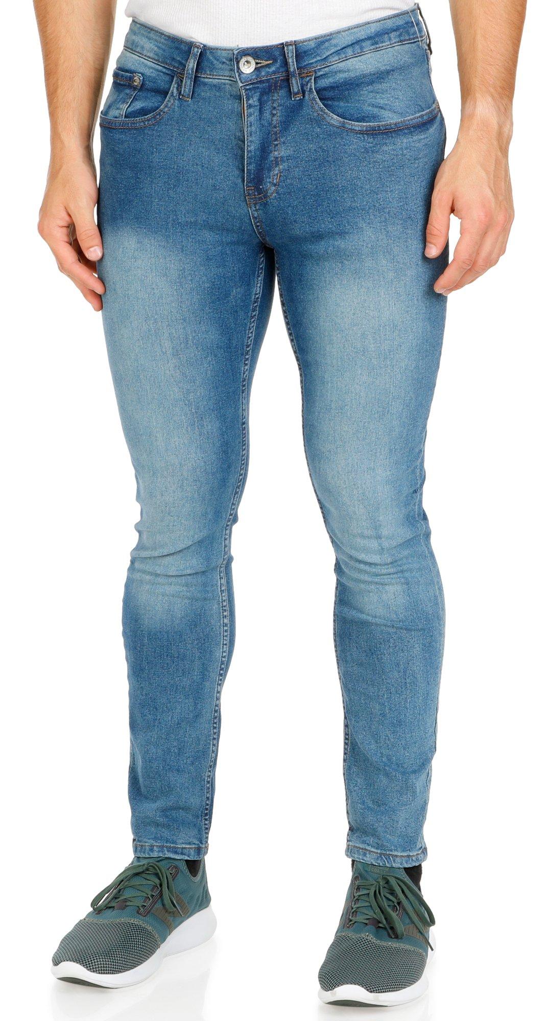 Level 7 Men's Relaxed Premium Denim Jeans