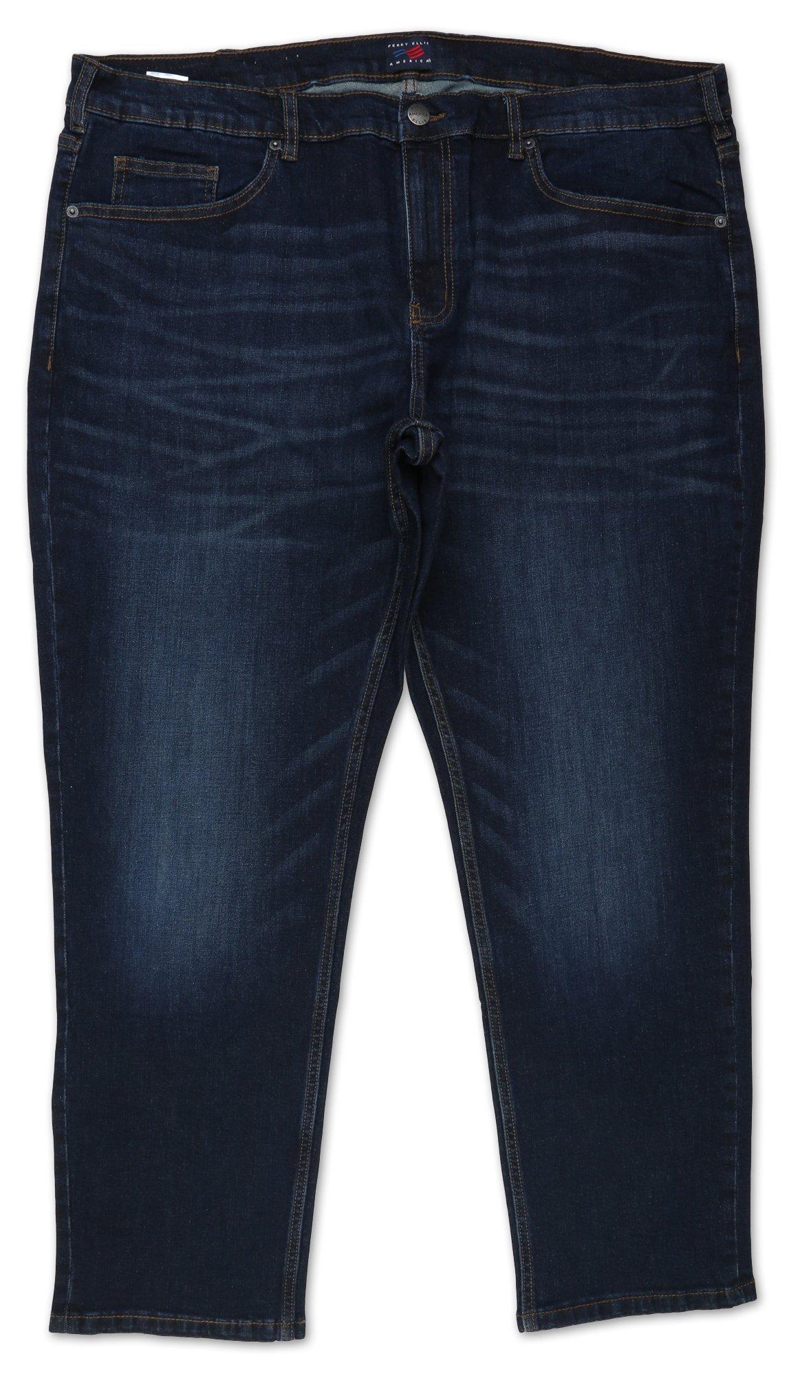 Men's Classic Denim Jeans - Dark Wash