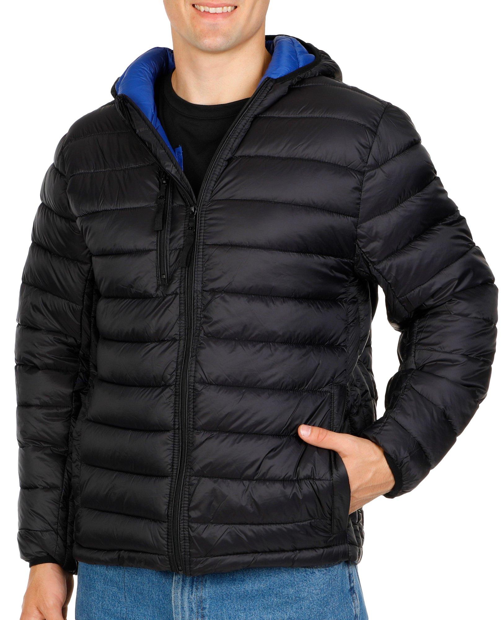 Men's Black Jackets & Coats, Bomber, Puffer & Jean