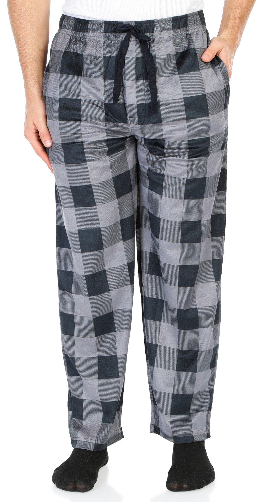 Men's Gingham Print Pajama Pants