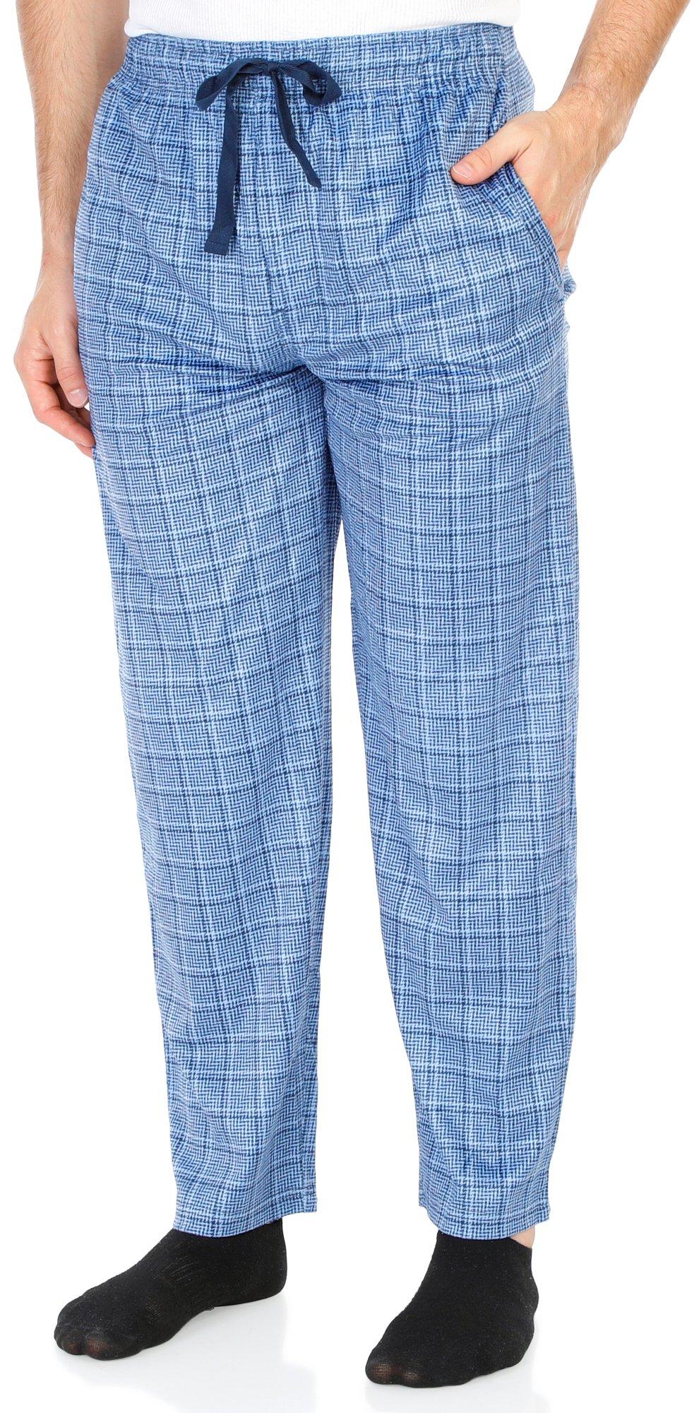 Men's Plaid Print Pajama Pants