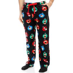 Men's Christmas Ornament Puppies Pajama Pants