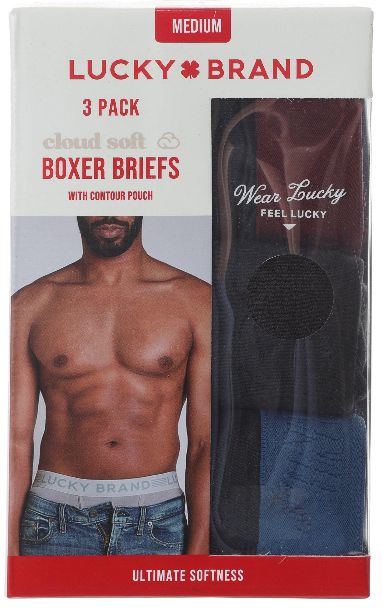Men's 3 Pk Boxer Briefs